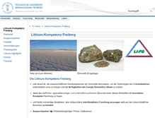 Tablet Screenshot of lithium.tu-freiberg.de