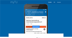Desktop Screenshot of mytu.tu-freiberg.de